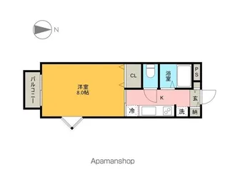 ファーストエイト南光台Ⅰ【101号室】の間取り