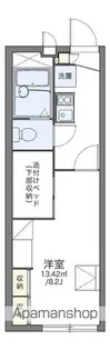 レオパレスクォリティハイツ平子【213号室】の間取り