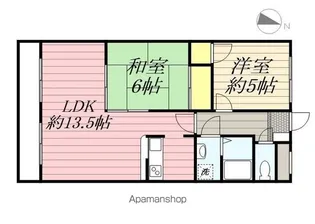 プリモディーネ【3階】の間取り