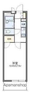 レオパレスアネックス【3階】の間取り