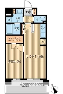 BLESS上池袋【4階】の間取り