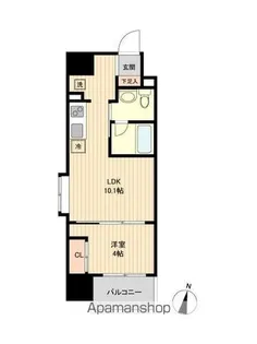 SーFORT青葉上杉【8階】の間取り