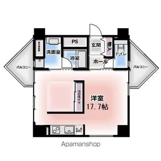 サンフレア日出町【4階】の間取り
