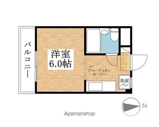メゾンKOWA【204号室】の間取り