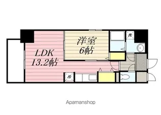 スアヴィス千葉【1階】の間取り