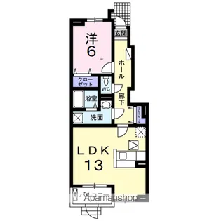ファインヒル A【1階】の間取り