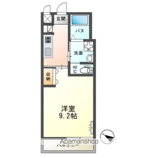 茨城県神栖市大野原5丁目【アパート】の間取り