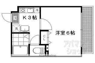 バインオーク チーノ【3階】の間取り