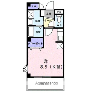 ヴァンテ コリーヌ南流山【2階】の間取り