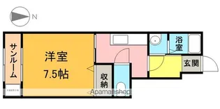 サニーヒルズⅡ【1階】の間取り