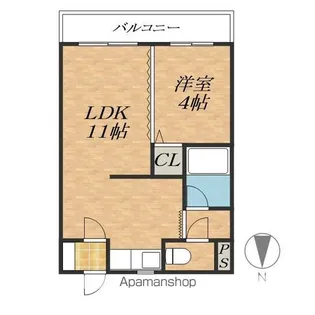 カーサ・プリオールⅤ【3階】の間取り
