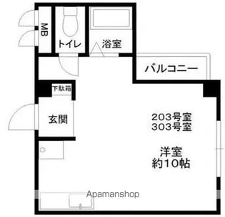 ヴェルデ360【3階】の間取り
