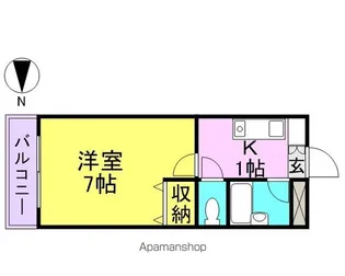 アメニティ泉【7階】の間取り