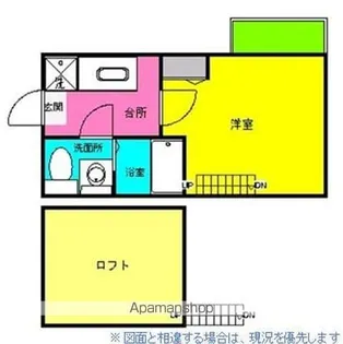Marry住吉【1階】の間取り