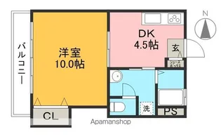 セントファームⅡ【1階】の間取り