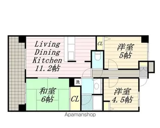 ラ・フォレ21【5階】の間取り