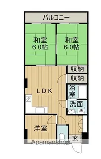 レジデンス・タカギ【303号室】の間取り