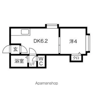 シーリア医大南【2階】の間取り
