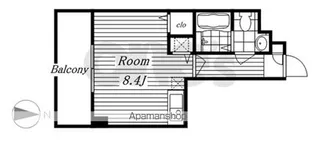 リベール名駅南【8階】の間取り