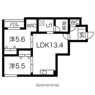 デイトナ【5階】の間取り