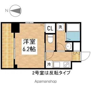 エステムコート名古屋泉プラチナムゲート【12階】の間取り