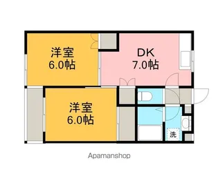 サンライフモーレアⅡ【402号室】の間取り