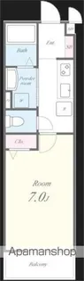 アップル塚本【2階】の間取り