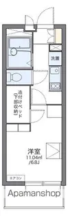レオパレスグレース石橋【206号室】の間取り