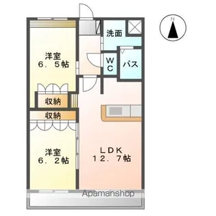 GRANDIR HEIMⅢ【2階】の間取り
