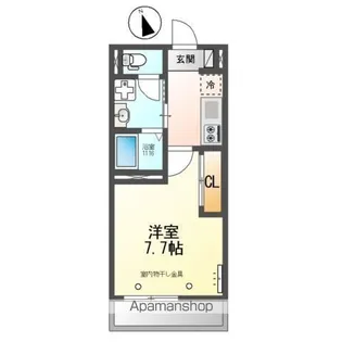 OCEANCOASTTSUDANUMA(オーシャンコーストツダヌ【2階】の間取り