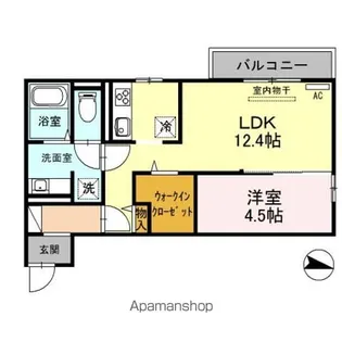SKY TERRACE Ⅱ【2階】の間取り