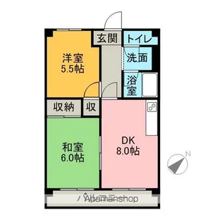 レジデンスアダージオ【1階】の間取り