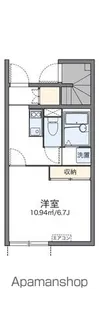 レオネクストプレジュール【1階】の間取り