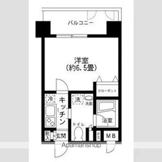 プライムアーバン田町【4階】の間取り