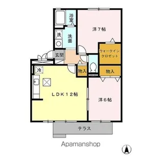 オーク ビレッジ【3階】の間取り