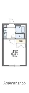 レオパレスひまわり【1階】の間取り