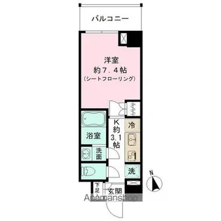 SUNFLOWER GARDEN【7階】の間取り