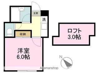 メゾン ド オギハマ1922【105号室】の間取り