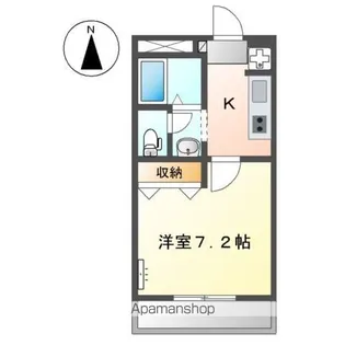 ライラック【2階】の間取り