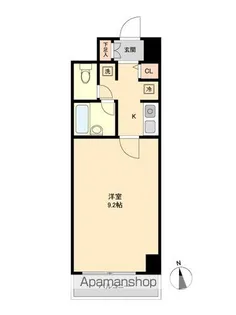 KC21ビル【10階】の間取り