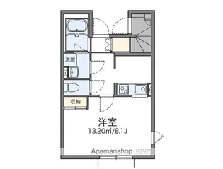 レオネクストエストレリータ【1階】の間取り