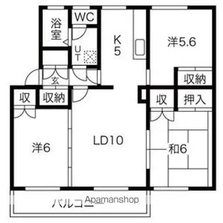 テレパレス本郷IV【2階】の間取り