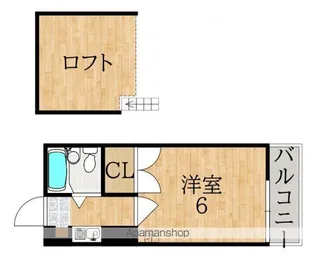 シティパレス21富雄元町PART2【2階】の間取り