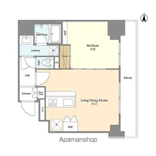 TSレジデンス北上野【3階】の間取り