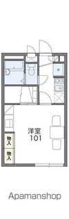 レオパレス富士見第二【2階】の間取り