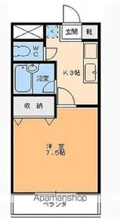 SELENE壱番館【2階】の間取り