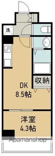 アスコット六丁の目【203号室】の間取り