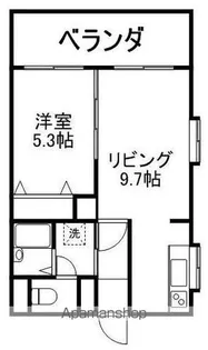 美らハイム儀間【201号室】の間取り