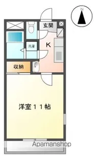 エレガント桜【3階】の間取り