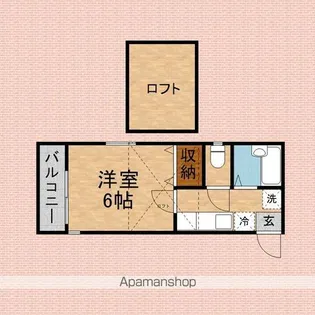 アイランドコロニー【2階】の間取り